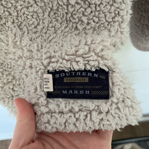 Southern Marsh Adult Appalachian Pile Sherpa Pullover - Picture 5 of 6